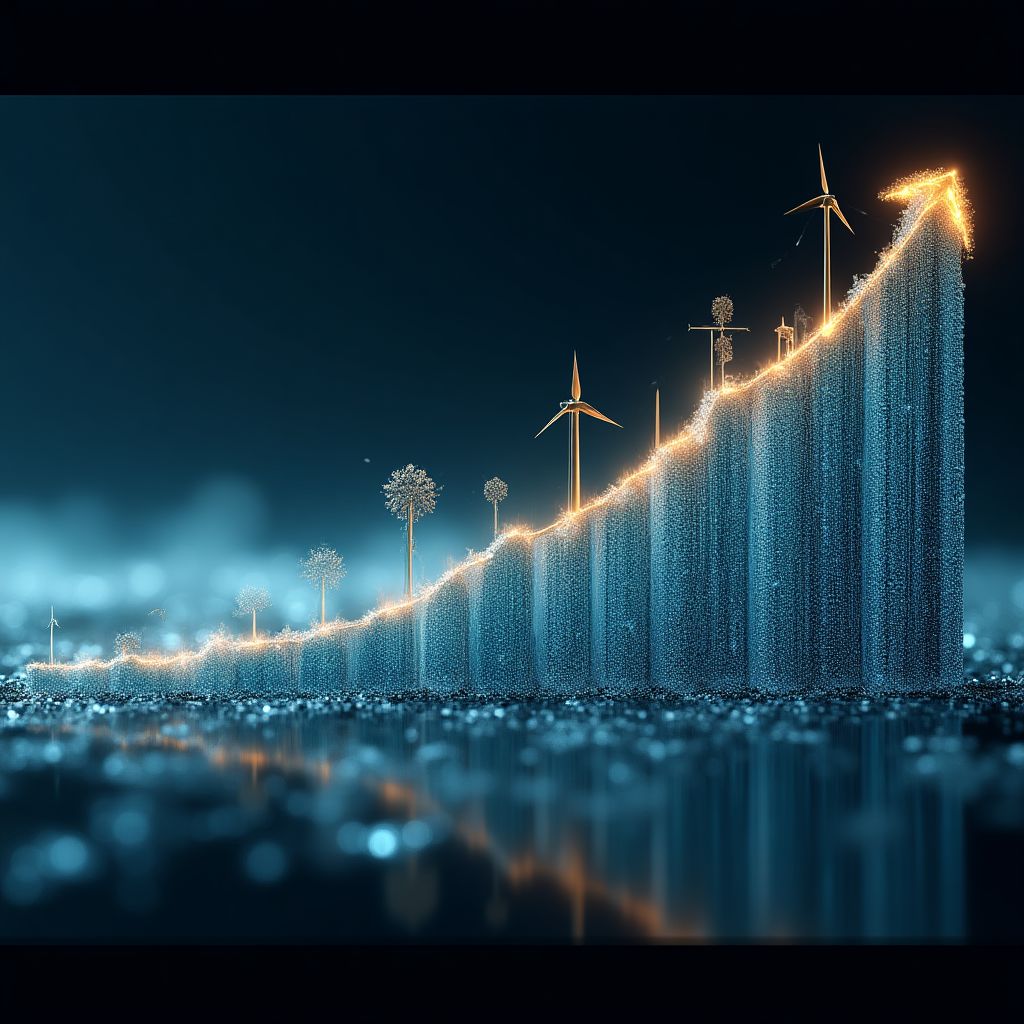 Gráfico de la transición energética
