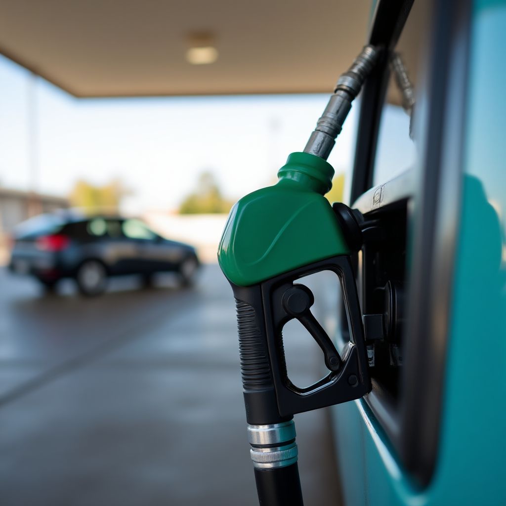 Surtidor de combustible Infinia de YPF